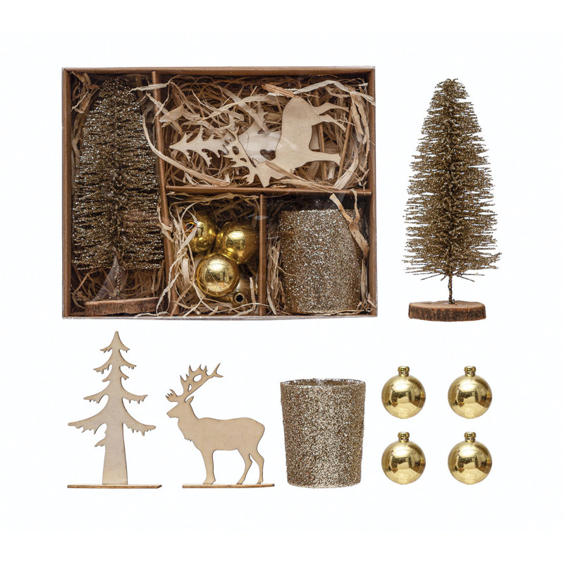 Ensemble de bougies de jardin avec bougie en forme de bougie chauffe-plat