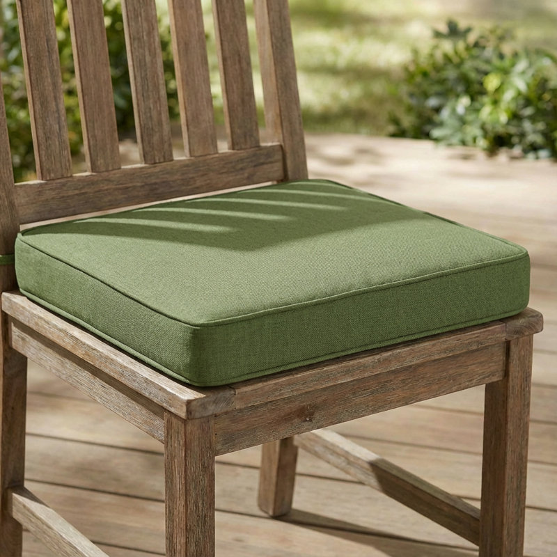 Coussin de chaise d'extérieur Noah, vert, Vert