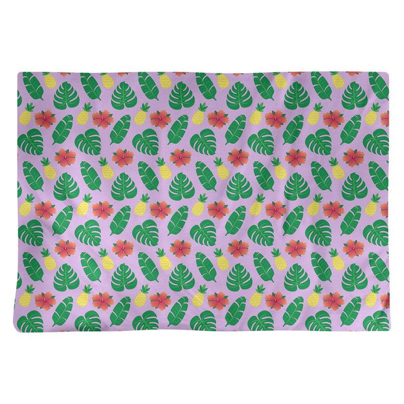 Récapitulatif de coton 18 po katelyn elizabeth tropical, Mauve
