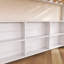 Lit mezzanine double en bois avec tente-133202596
