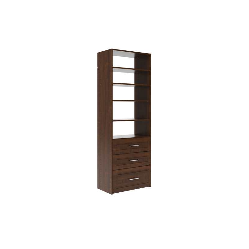25.13 " W Reach-In Set Can Be Cut to Fit Your Space, Truffle