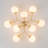 Murtie Sputnik Glass Semi Flush Mount -581593629-602714586