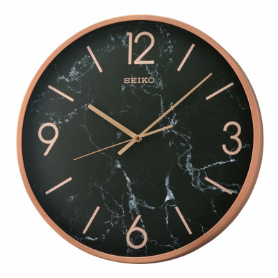 Wall, Quartz, Metallic Rose Gold