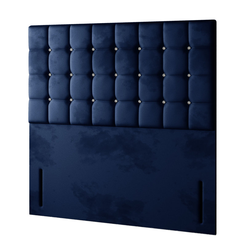 Rochester Upholstered Headboard, Royal Blue, Single (3')