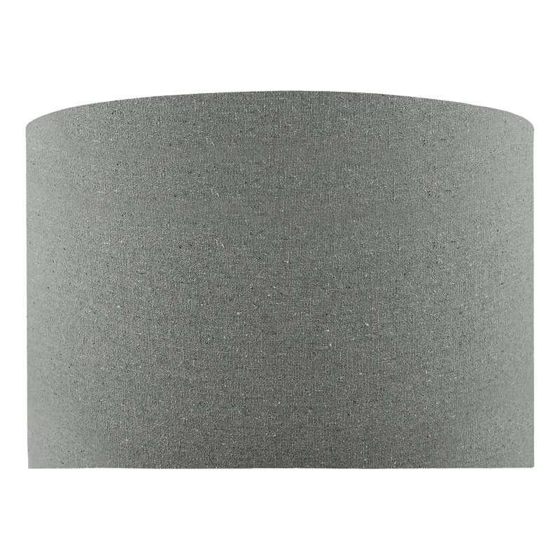 Pyramid 35 cm Linen Drum Lamp Shade, 32.2 H x 48.5 W x 49 D cm