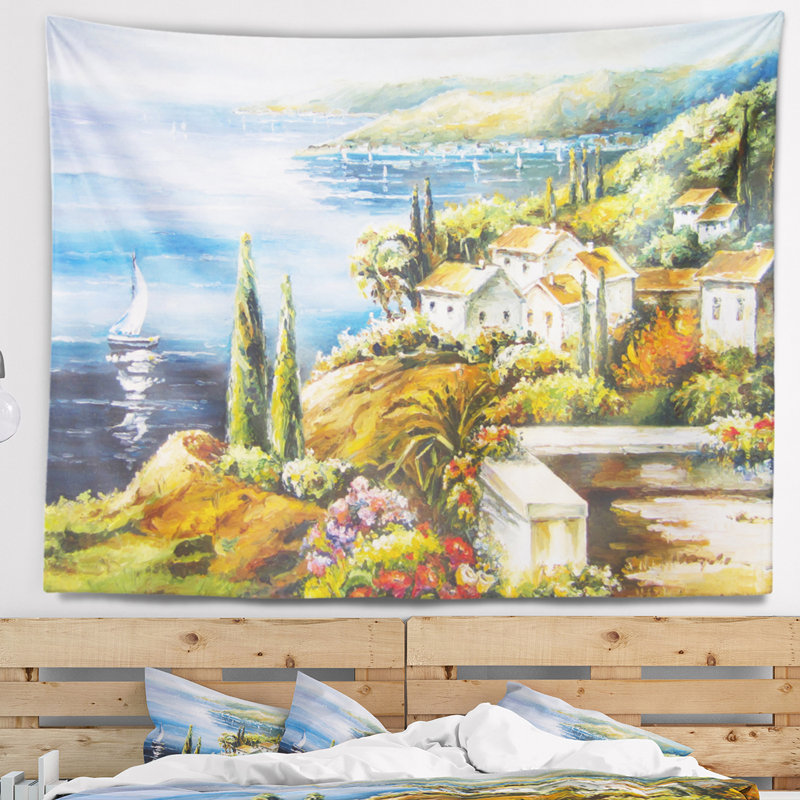 Polyester Tapestry, 50" H x 60" W