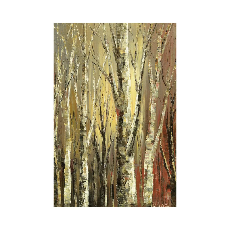 Witches Woods - Wrapped Canvas Painting, 66.04 cm H x 45.72 cm W x 3.175 cm D