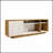 Contemporary Oak TV Stand for Screens Up to 70 Inches, with Spacious Storage and Stylish Design, Perfect for Modern Living Rooms.