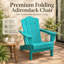 Chaise Adirondack pliante en résine-1109324869