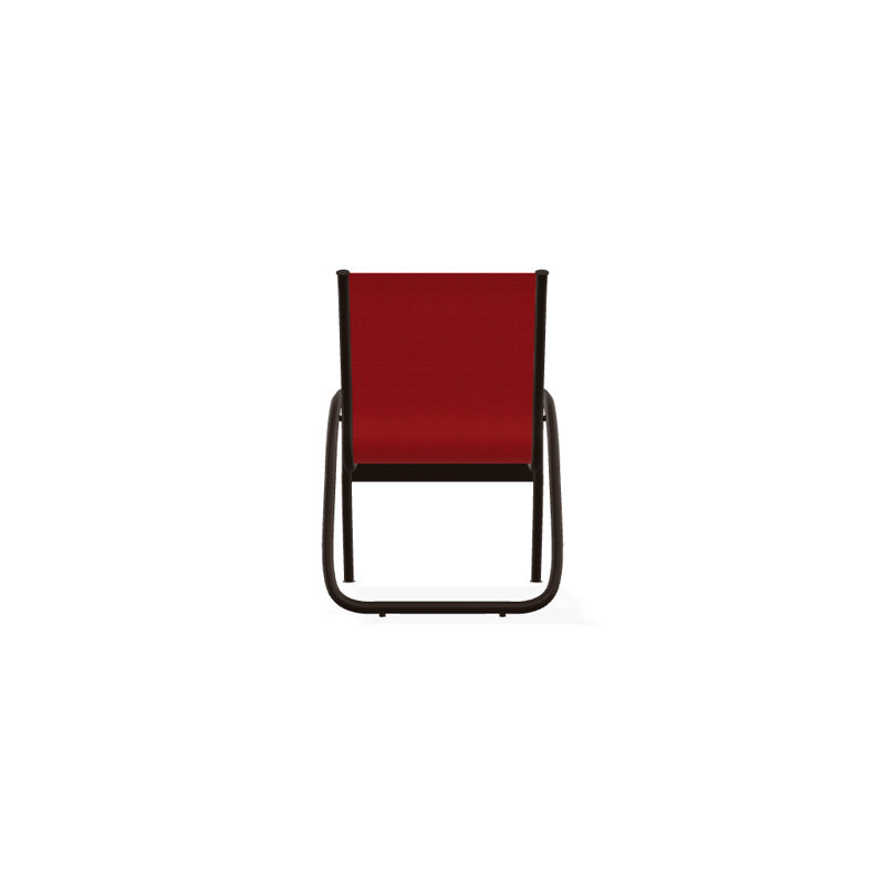 Fauteuil de patio Gardenella, Rouge 1D Sunbrella®, Kona texturé