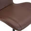 Ensemble de salle à manger rectangulaire rétro minimaliste de 5 pièces de 55 pouces avec chaises en similicuir-1985873700
