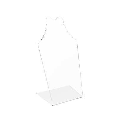 Présentoir à bijoux en plexiglas transparent