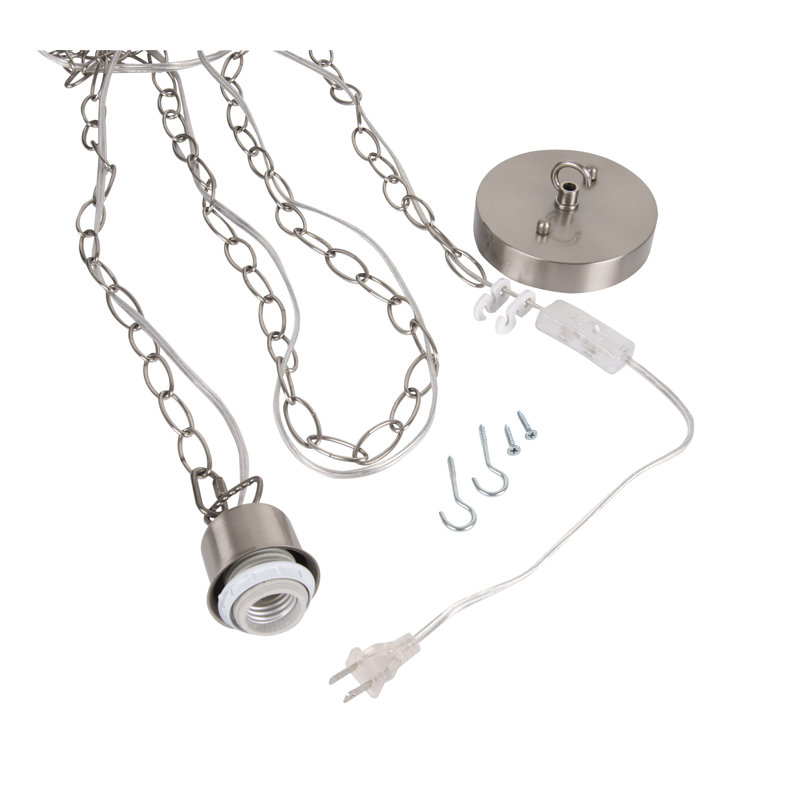 Swag Lighting Kit, Silver