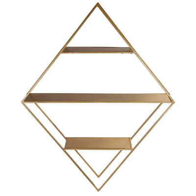 Elmas Diamond Metal Bracket Shelf