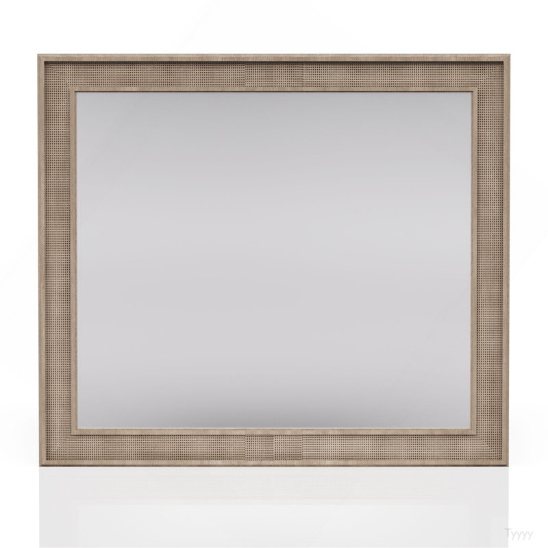 Miroir couleur canne sable