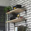Shelving Unit Part, Laminated Shelf Board Pre-Sanded Pine-6010566