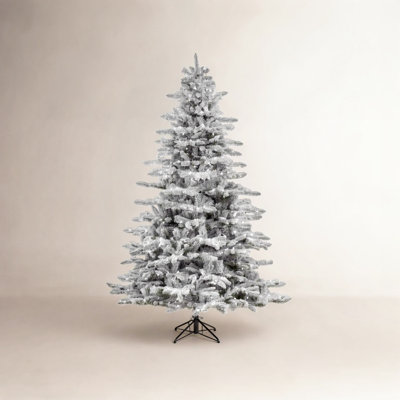 Utica Flocked Fir Artificial Christmas Tree