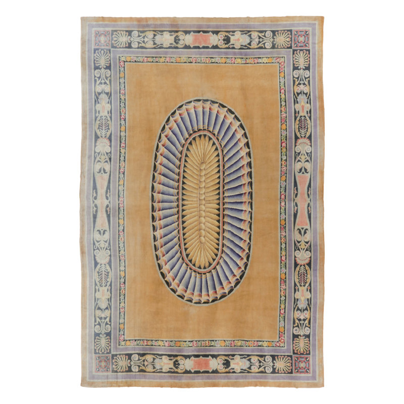 Antique One-of-a-Kind 13'5x20'9 Hand Knotted Area Rug