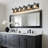 Modern Farmhouse Dimmable Bathroom Vanity Light with Seeded Glass and One-Piece Backplate-928693142-938111432