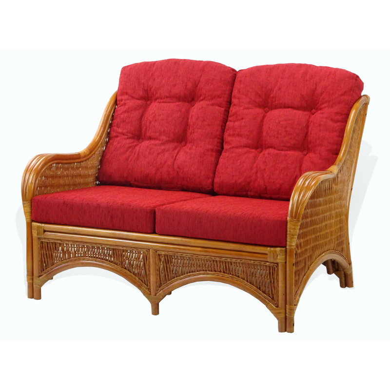 Causeuse Lenita, Polypropylène rouge / oléfine