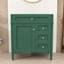 Meuble-lavabo élégant avec tablettes et tiroirs réglables-1579370701