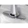 Kingston Brass KSD154KLCP Nautical Single-Handle Bathroom Faucet With Push Pop-Up, Polished Chrome