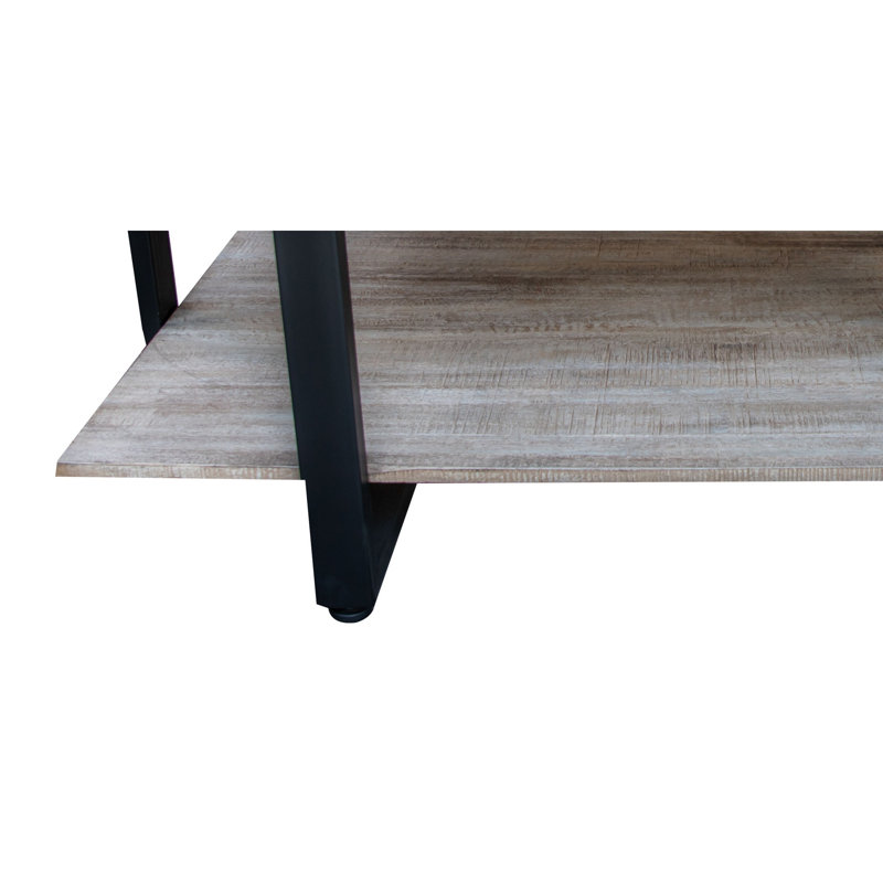 Rahul Solid Wood Solid Coffee Table, 19.75" H x 50" L x 30" W