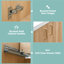 Ensemble de meuble-lavabo double 72 po avec lavabo Clarion