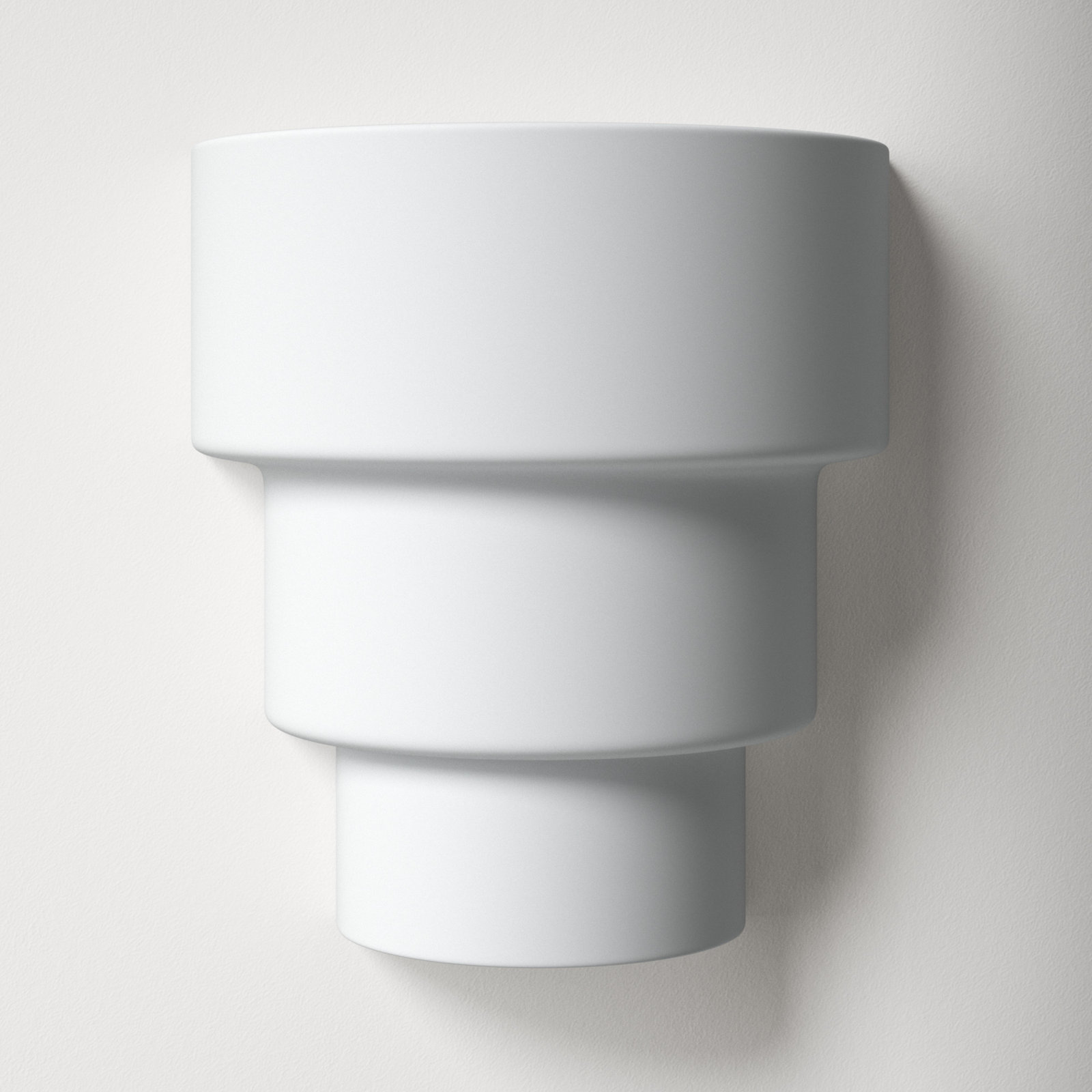 Alvera Ceramic Dimmable Flush Mounted Sconce, White Crackle, Incandescent (Not Included), 10.25" H x 10.75" W x 6.25" D