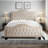 Lark Manor™ Upholstered Tufted Natural Linen Adjustable Headboard Bed-1215672237-1215672243