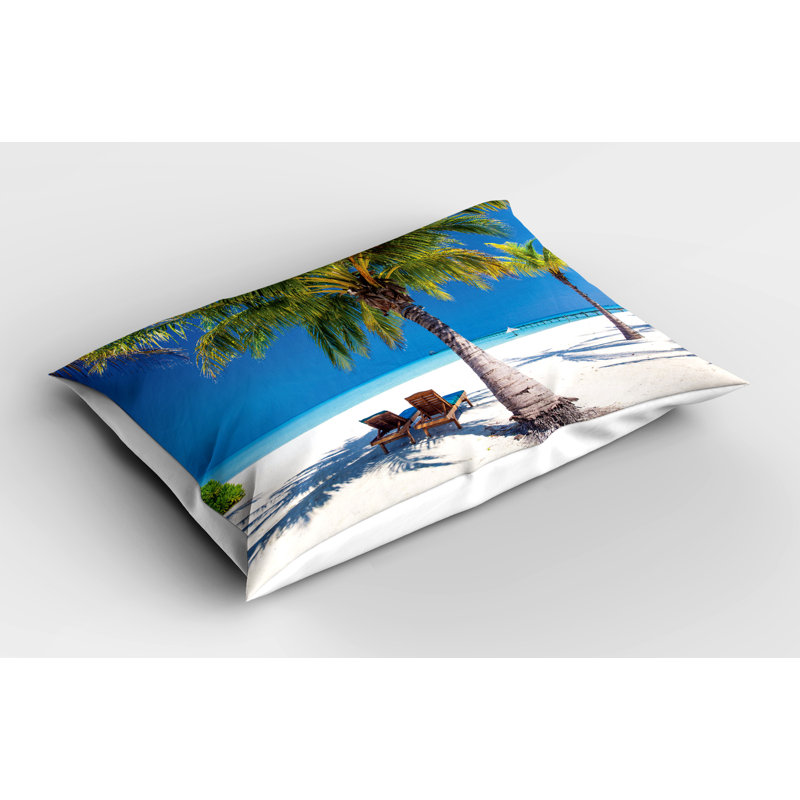 Ensemble de 2 taies décoratives tropicales Ambesonne, H 20 po x l 26 po