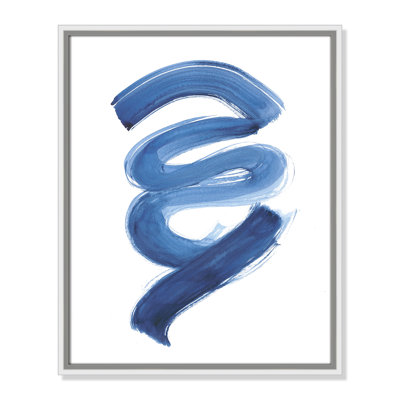 Slinky Indigo I by Filippo Ioco - Painting Print