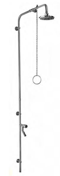 Stainless Steel Wall Mounted Outdoor Shower