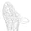 The Seasonal Aisle Acrylic Reindeer Family Decoration Lantern-1647914332
