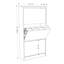 6 Pair Shoe Storage Cabinet