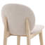 Chaise rembourrée Laurence, taupe