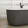 Colour 67''L x 31''W Freestanding Soaking Acrylic Bathtub with Chrome Drain and Overflow