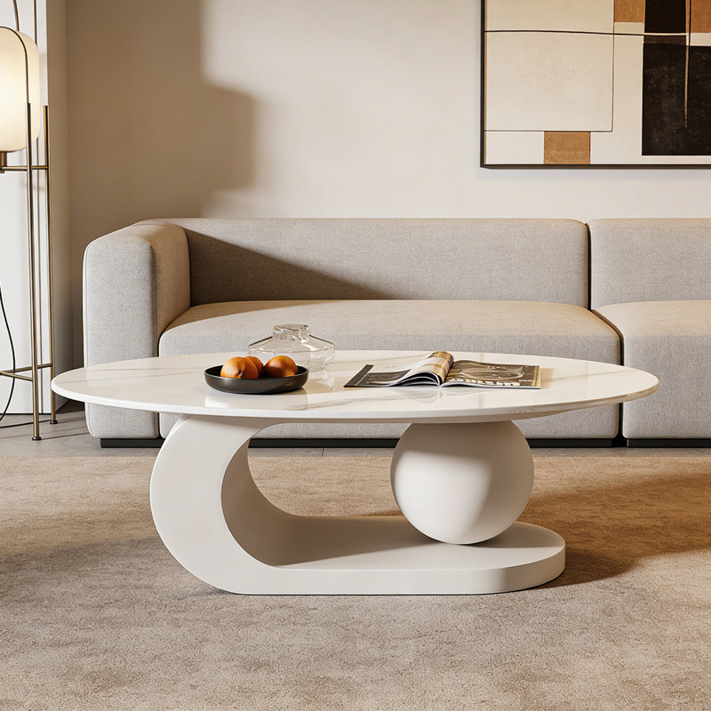 Closter, Blanc, White/Grey, H 15,74 po x L 47,24 po x l 23,62 po
