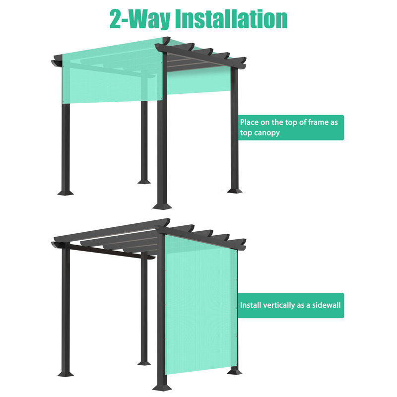 Yescom Canopy, Light Blue, 8 ft x 10 ft