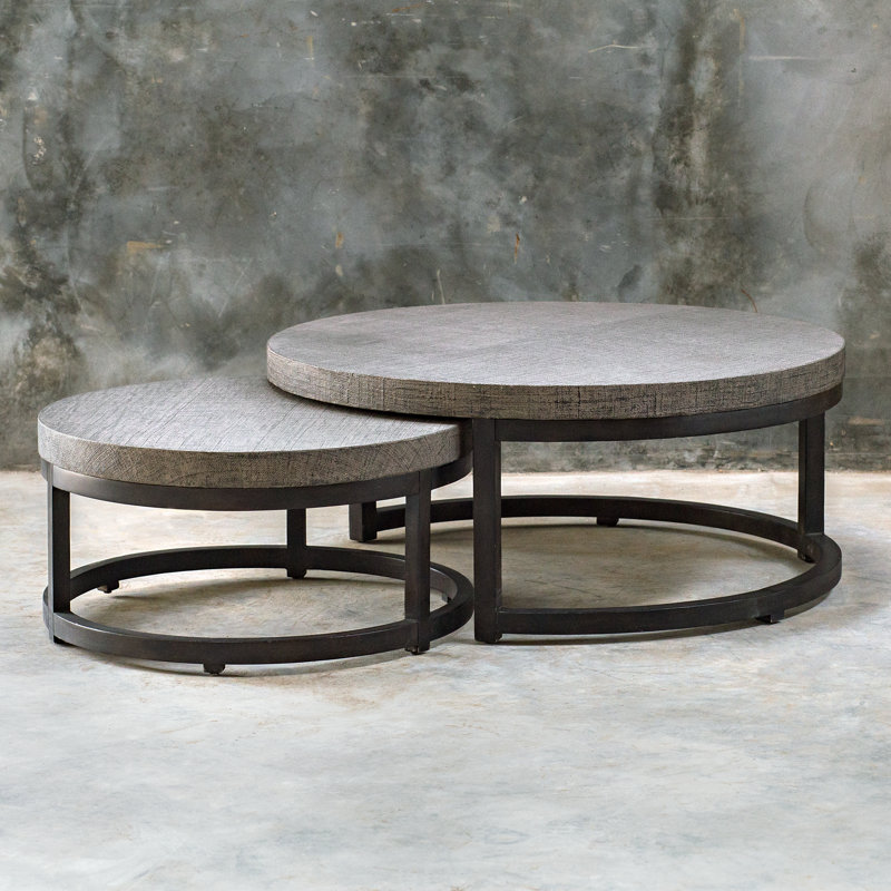 Tables gigognes 2 pièces Violetta