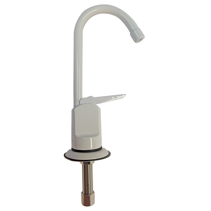 Robinet distributeur d'eau froide 6 "Touch-Flo, Blanc thermolaqué