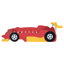 Lit plateforme avec roulettes Race-129387983