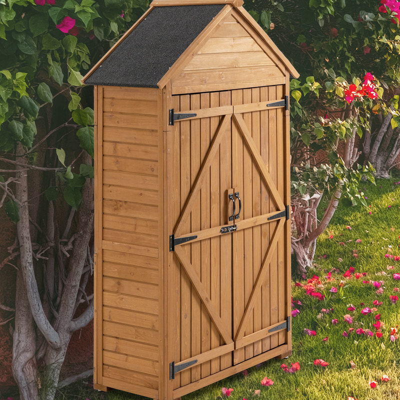 Armoire de rangement Rodger, Noir