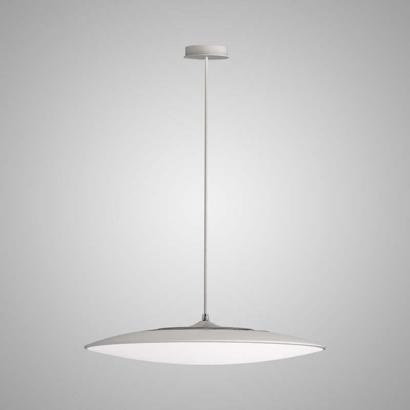 Ardolino 1 - Light LED Cone Pendant, White
