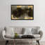 «Black on Gold II» par Hannah Carlson - reproduction d'art sur toile tendue-29086491-72793673-72793674