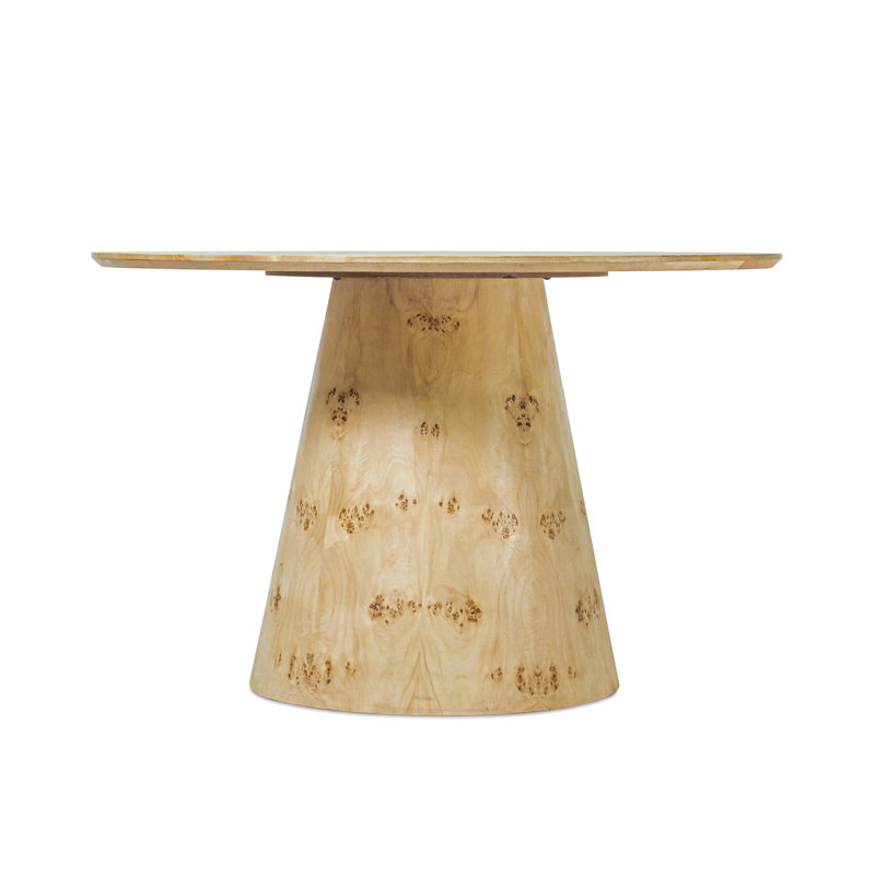 Table de salle à manger ronde Ellarie, H 30 po x L 60 po x l 60 po
