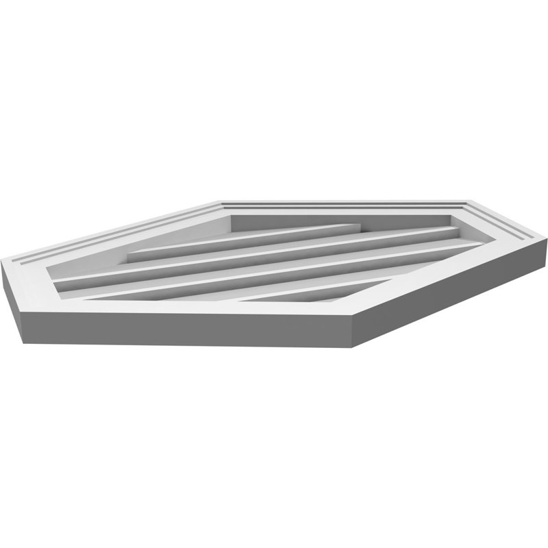 Pente verticale verticale en uréthane 5 pi, H 18 po x l 26 po x P 1,5 po