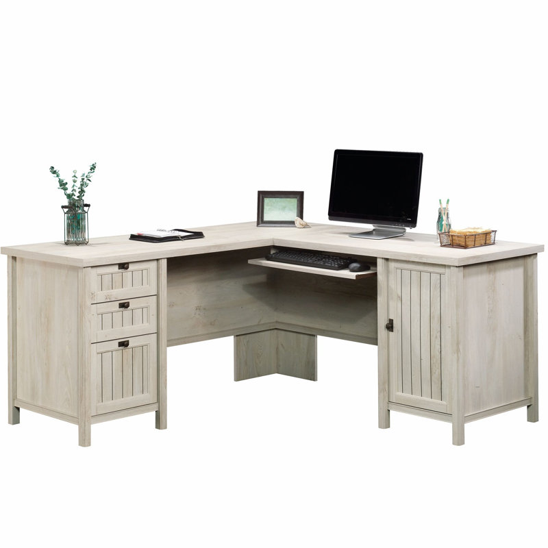 Bureau d'écriture rectangulaire l 65,118 "Quarta, Beige