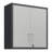 Metal Wall-Mounted Tool Storage Cabinet with Locking Door and 1 Shelf  for Garage Warehouse,Office,Assembly Required
