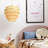 Boho 5-Tier Metal Chandelier with Fringe